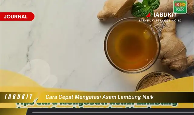 Inilah Cara Cepat Atasi Asam Lambung Naik yang Sudah Terbukti