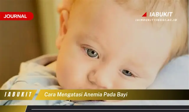 Ketahui Cara Atasi Anemia Bayi yang Jarang Diketahui