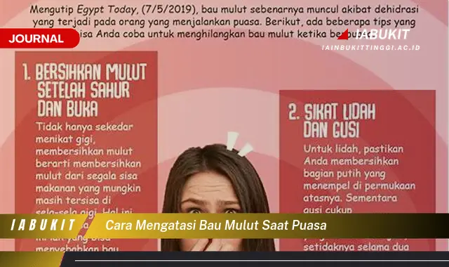 Ketahui Cara Atasi Bau Mulut Saat Puasa yang Mudah Dipahami