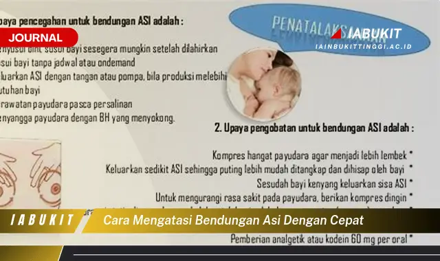 Inilah Cara Mengatasi Bendungan ASI dengan Cepat yang Sudah Terbukti