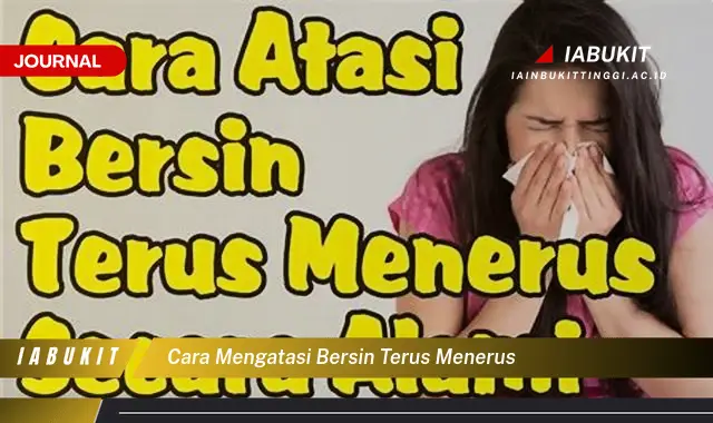 Ketahui Cara Mengatasi Bersin Terus Menerus yang Mudah Dipahami Ketahui Cara Mengatasi Bersin Terus Menerus yang Mudah Dipahami