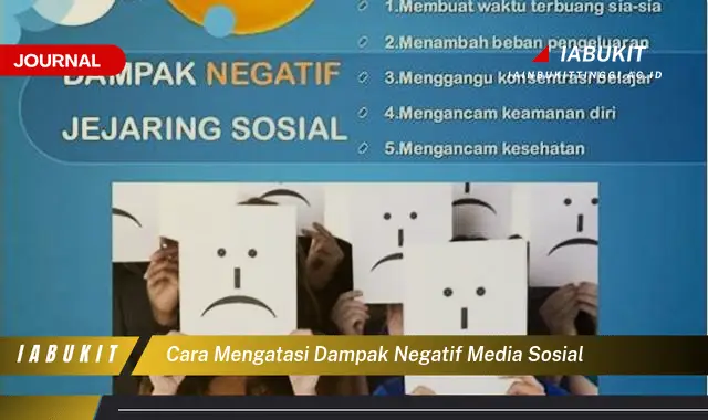 Temukan Cara Atasi Dampak Negatif Medsos yang Jarang Diketahui