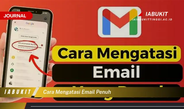 Temukan Cara Mengatasi Email Penuh yang Jarang Diketahui