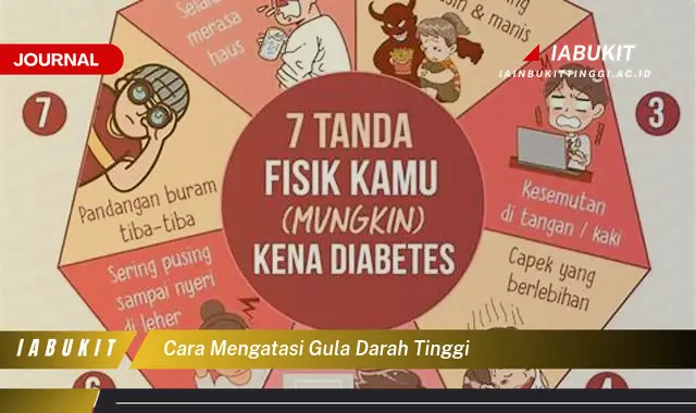 Ketahui Cara Menurunkan Gula Darah Tinggi yang Jarang Diketahui