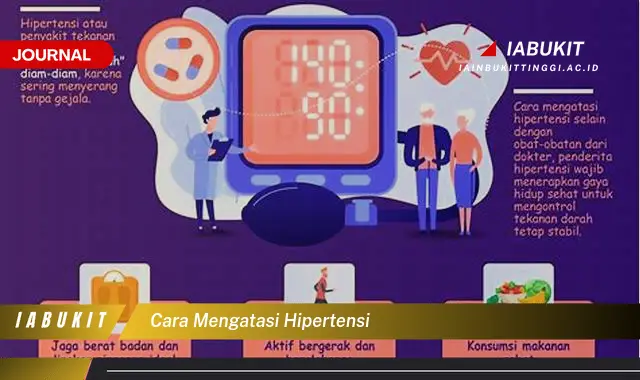 Ketahui Cara Mengatasi Hipertensi yang Jarang Diketahui