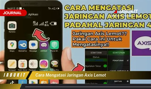 Ketahui Cara Mengatasi Axis Lemot yang Jarang Diketahui