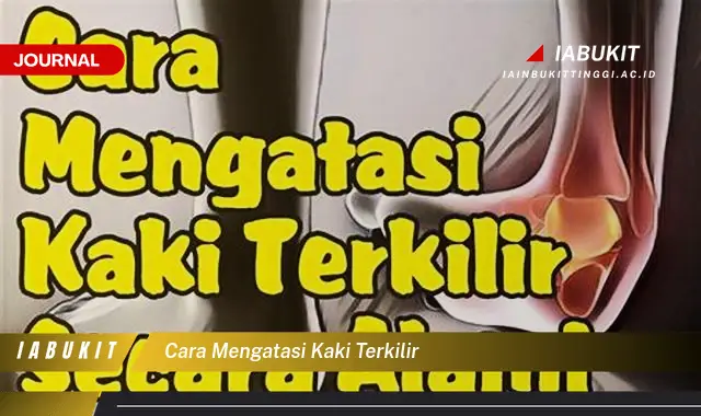 Ketahui Cara Mengatasi Kaki Terkilir yang Mudah Dipahami