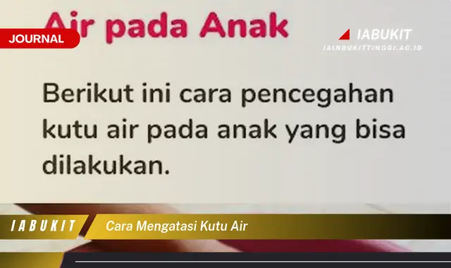 Temukan Cara Mengatasi Kutu Air yang Mudah Dipahami