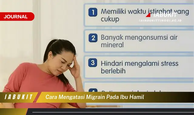 Ketahui Cara Atasi Migrain Saat Hamil yang Aman