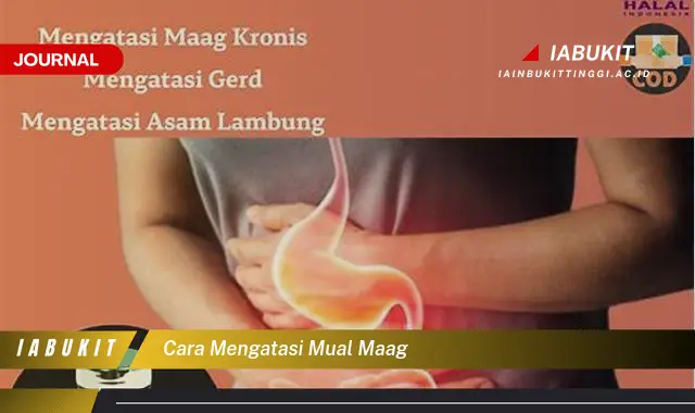 Ketahui Cara Mengatasi Mual Maag yang Sudah Terbukti