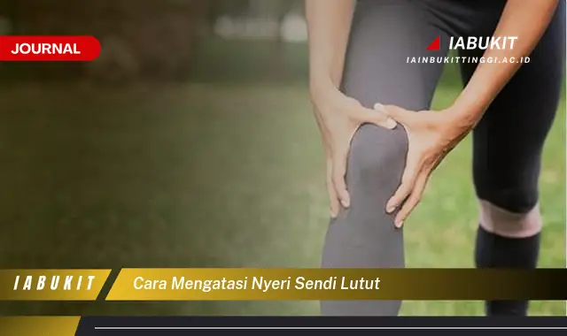 Ketahui Cara Atasi Nyeri Lutut yang Jarang Diketahui