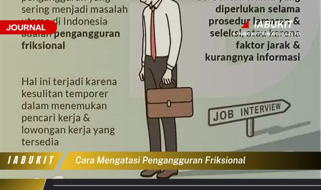 Ketahui Cara Mengatasi Pengangguran Friksional yang Efektif