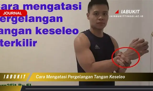 Ketahui Cara Mengatasi Pergelangan Tangan Keseleo yang Mudah Dipahami