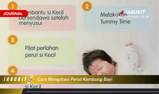 Ketahui Cara Atasi Perut Kembung Bayi yang Mudah Dipahami