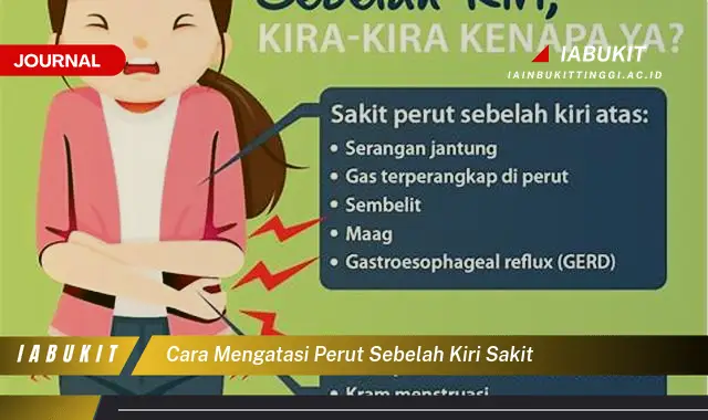 Ketahui Cara Atasi Sakit Perut Kiri yang Jarang Diketahui