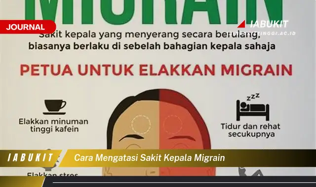 Ketahui Cara Mengatasi Migrain yang Jarang Diketahui