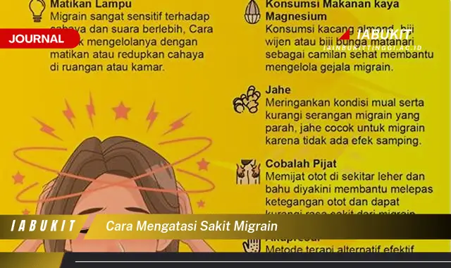 Ketahui Cara Mengatasi Migrain yang Jarang Diketahui