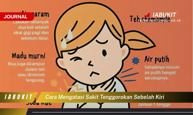 Ketahui Cara Mengatasi Sakit Tenggorokan Sebelah Kiri yang Ampuh