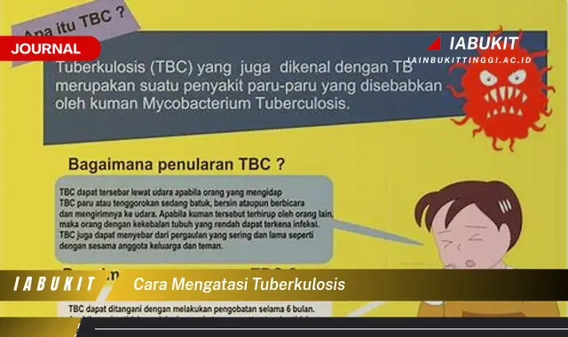 Ketahui Cara Mengatasi TBC yang Jarang Diketahui