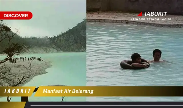 manfaat air belerang