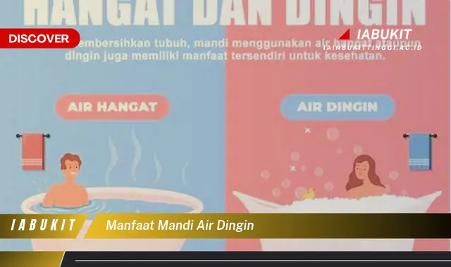 manfaat mandi air dingin