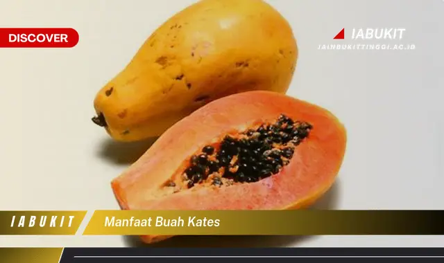 manfaat buah kates