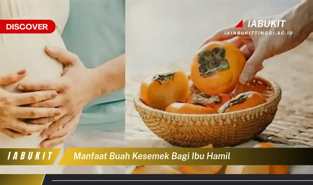 manfaat buah kesemek bagi ibu hamil