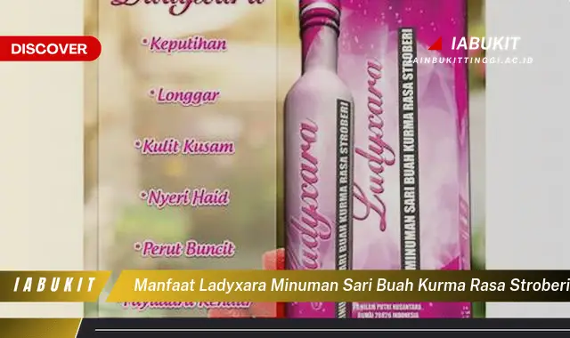 manfaat ladyxara minuman sari buah kurma rasa stroberi