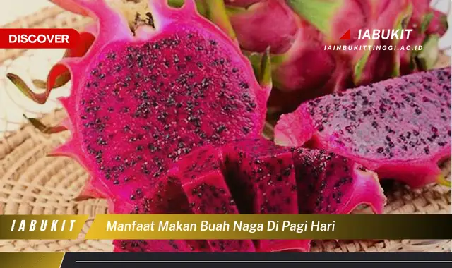 manfaat makan buah naga di pagi hari