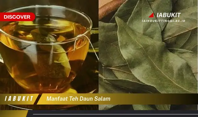 manfaat teh daun salam