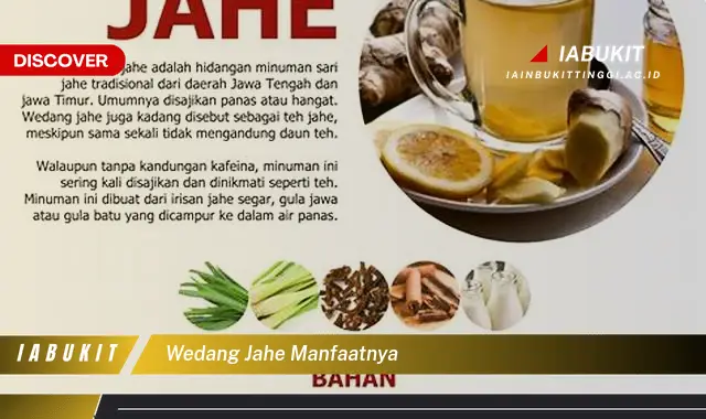 Banyak Yang Belum Tahu, Ini dia 20 Manfaat Wedang Jahe yang Bikin ...