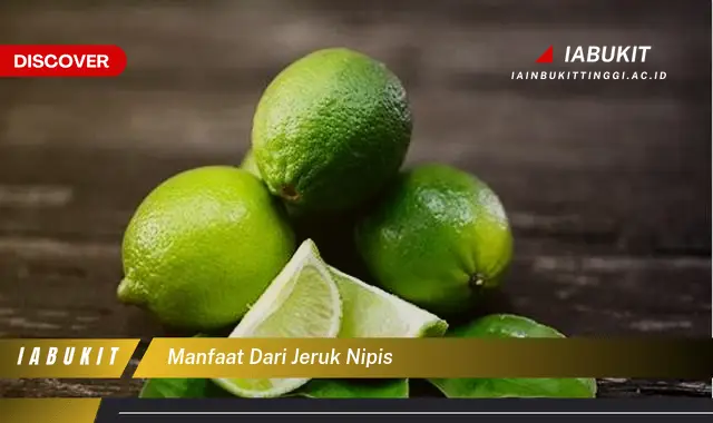 manfaat dari jeruk nipis