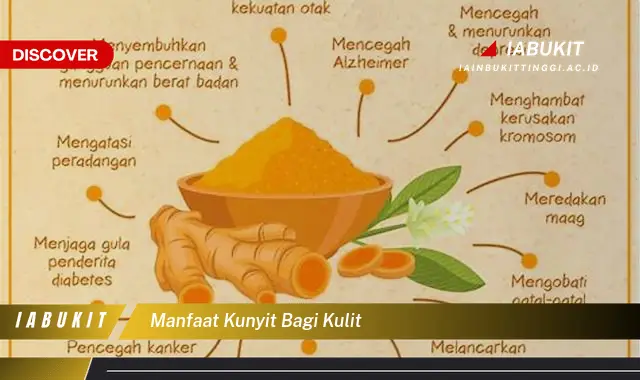 manfaat kunyit bagi kulit