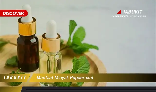 manfaat minyak peppermint