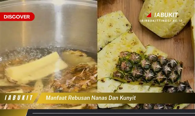 manfaat rebusan nanas dan kunyit