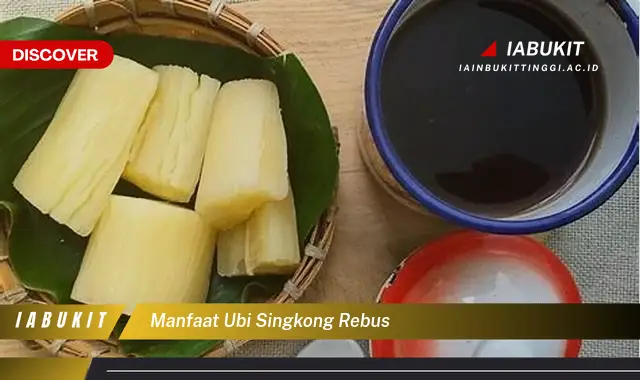 manfaat ubi singkong rebus