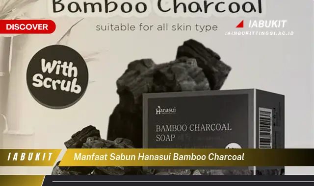 manfaat sabun hanasui bamboo charcoal