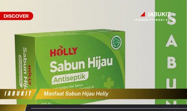 manfaat sabun hijau holly