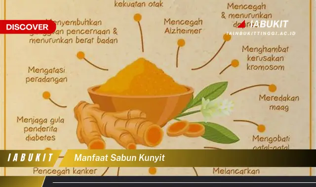 manfaat sabun kunyit