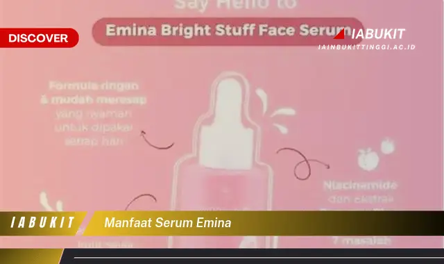 manfaat serum emina