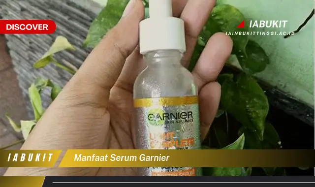 manfaat serum garnier