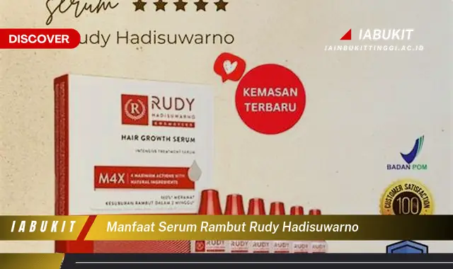 manfaat serum rambut rudy hadisuwarno