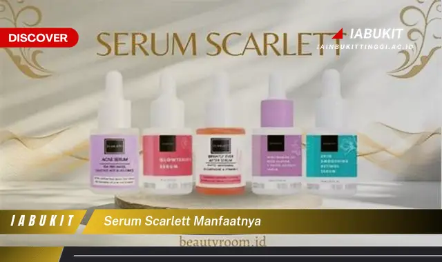 serum scarlett manfaatnya