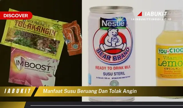 manfaat susu beruang dan tolak angin manfaat susu beruang dan tolak angin