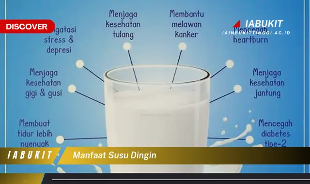 manfaat susu dingin