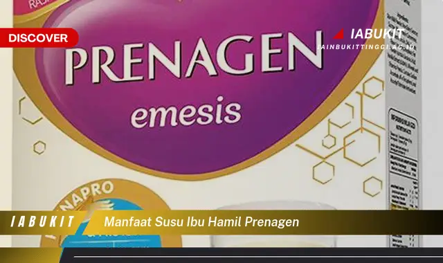 manfaat susu ibu hamil prenagen