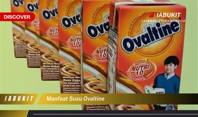 manfaat susu ovaltine