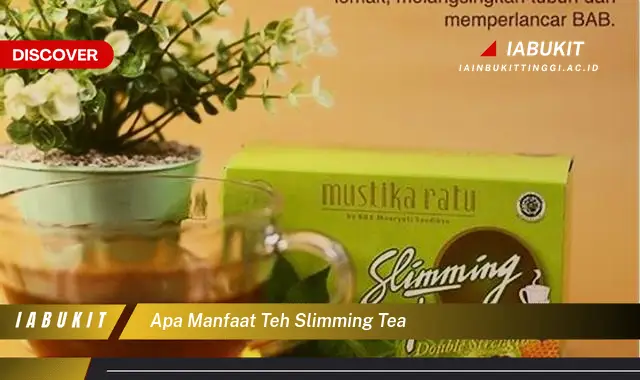 Kamu Wajib Tahu, Ini Dia 20 Manfaat Teh Slimming Tea yang Wajib Diintip - E-Jurnal