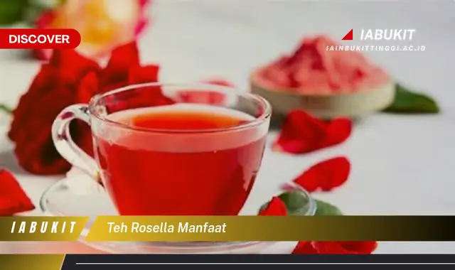 teh rosella manfaat