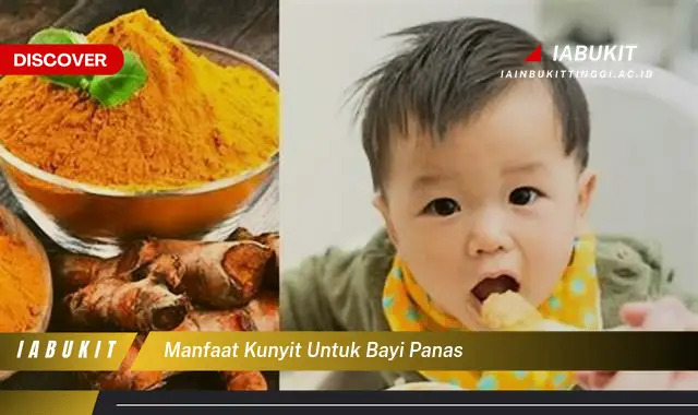 manfaat kunyit untuk bayi panas